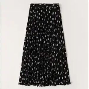 Chiffon long skirt